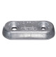 Bolt Through Zinc Hull Anode - 1kg - original part number: ZINK15C - ALU15C - 00220X - Tecnoseal
